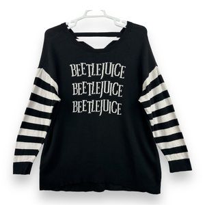 Beetlejuice Women’s Sweater Size 3